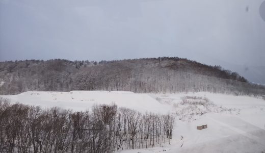 余市の高速道路を通って倶知安へ